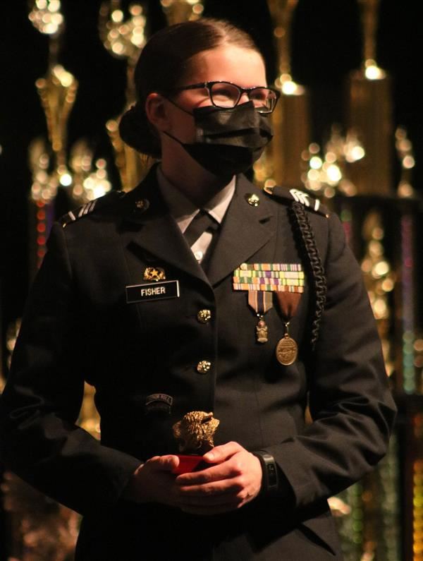 JROTC Cadet Ashley Fisher