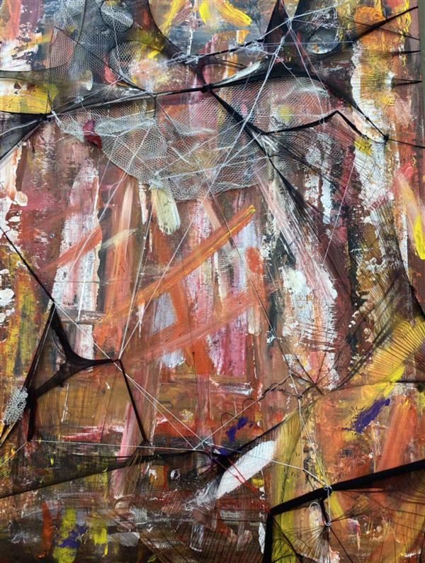  This painting by sophomore Will Vasquez was on display at the S-C Art Show 