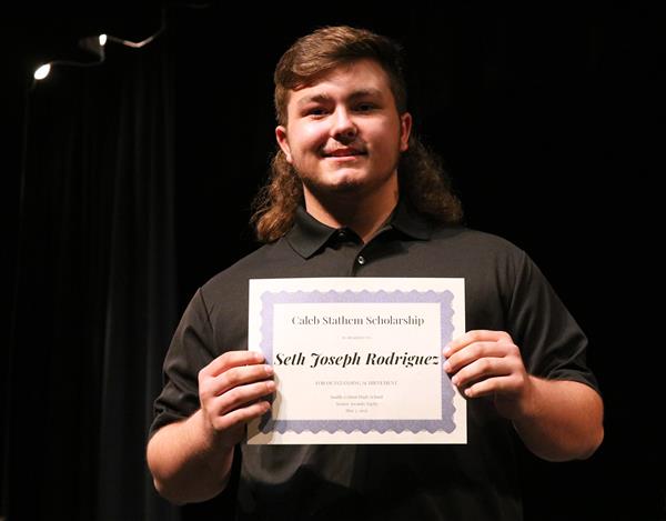  S-C senior football player Joe Rodriguez
