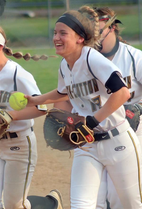  S-C senior Karlie Franklin was a starting outfielder for the Lady Tigers softball team