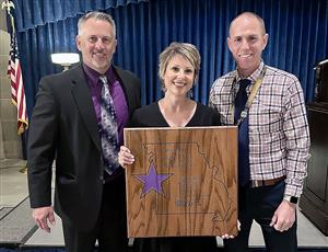 SSD200 reps accept Purple Star designation for Smith-Cotton High School